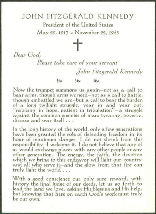 John Fitzgerald Kennedy