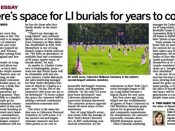 The Myth of Running Out of Cemetery&nbsp;Space