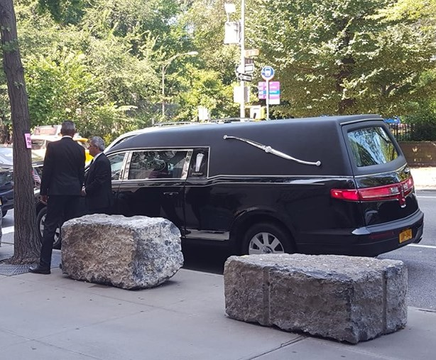 Manhattan DA Robert Morgenthau Funeral Service at Temple Emanu-El