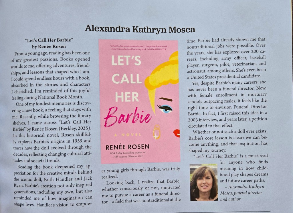 Celebrating National Book Month: Why ‘Let’s Call Her Barbie’ Matters